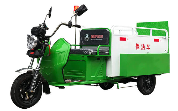 TKW-2000 Electric Waste Transport Tricycle (2 bins)