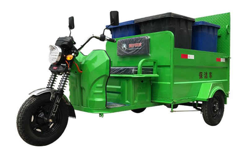 TKW-4000 Electric Waste Transport Tricycle (4 bins)