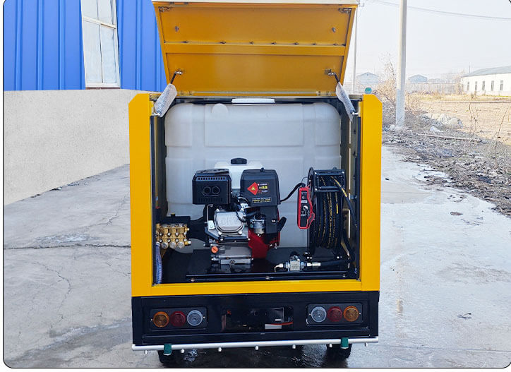 TKW-1000W Electric High-Pressure Cleaning Tricycle