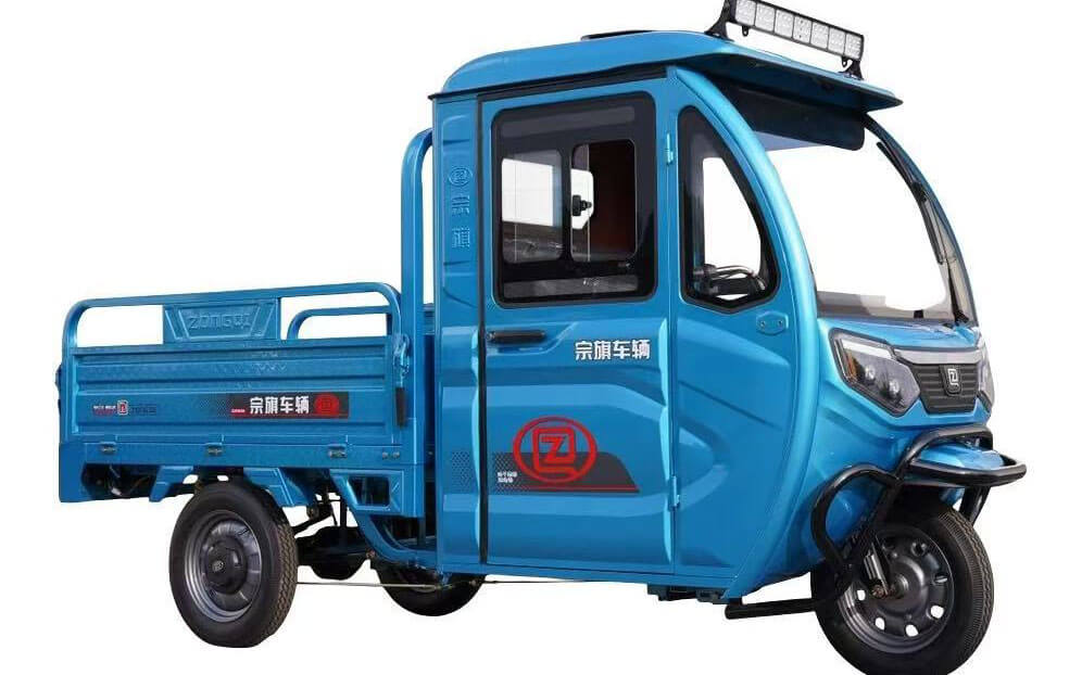 TKW-ZQ03 Tricycle électrique fermé pour le transport de marchandises