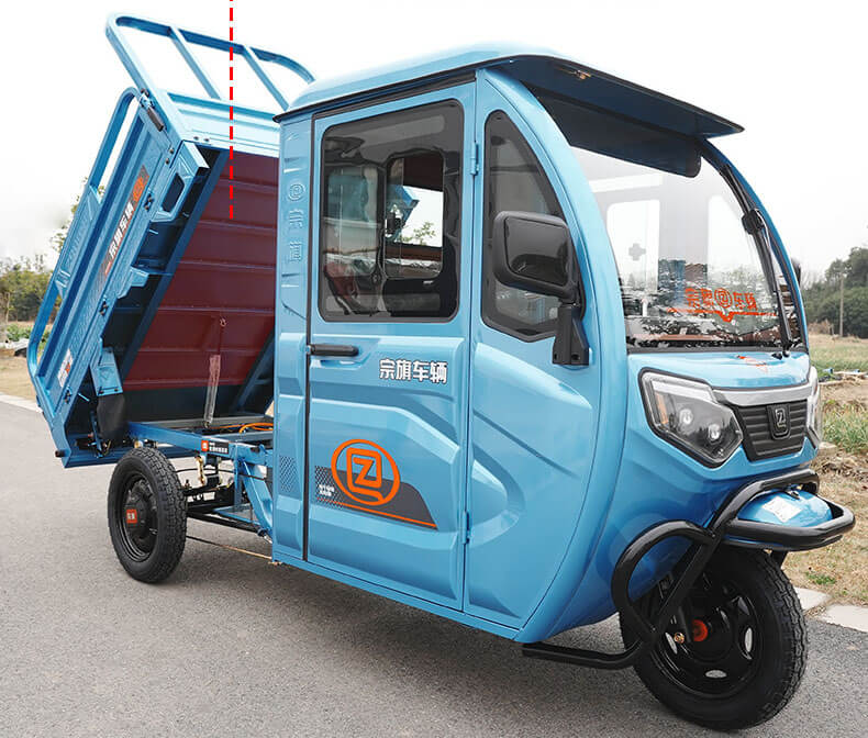 TKW-ZQ03 Tricycle électrique fermé pour le transport de marchandises