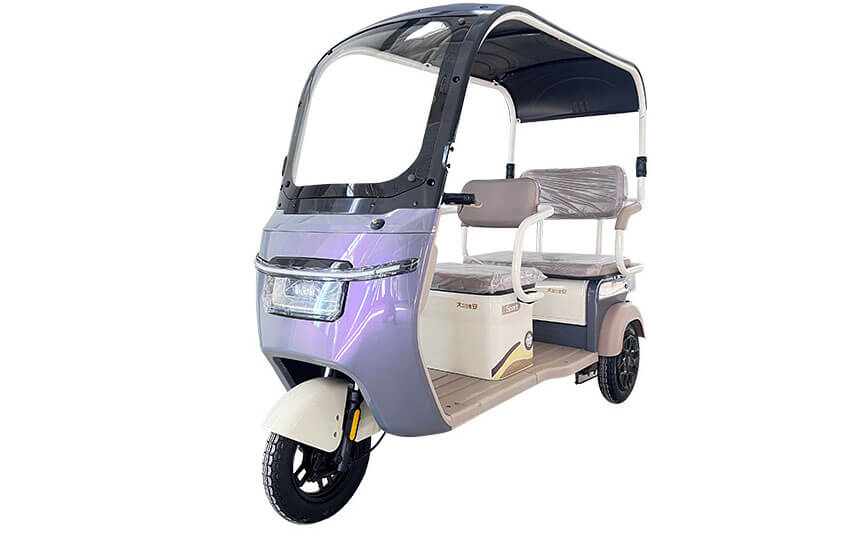 Triciclo elétrico de passageiros TKW-GD03
