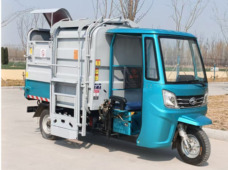 TKW-TJ01 Electric Side-loading Garbage Tricycle