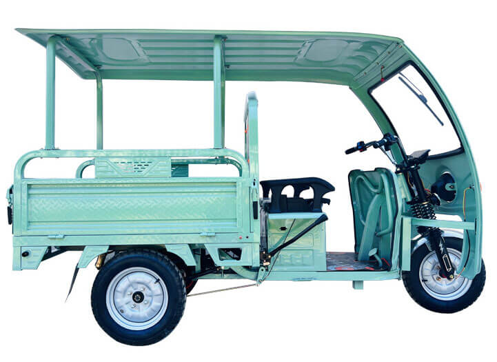 Tricycle électrique de transport TKW-GD24 avec toit