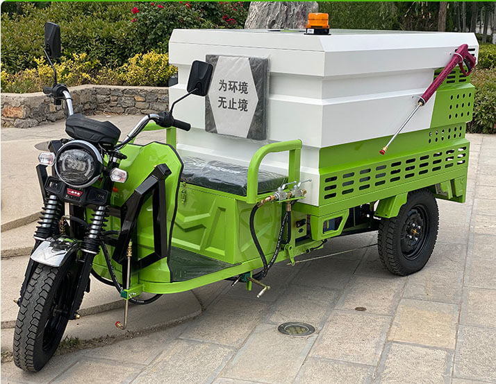 Triciclo elétrico de limpeza de alta pressão TKW-YD11