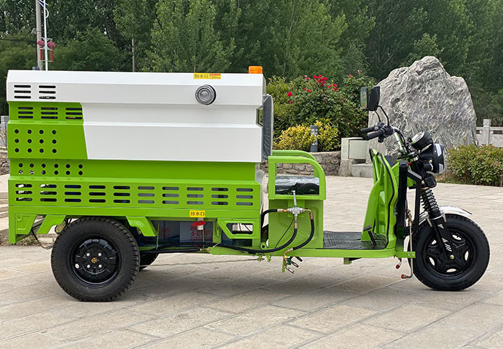 Triciclo elétrico de limpeza de alta pressão TKW-YD11