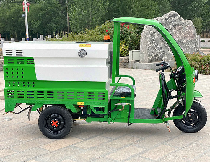 Triciclo elétrico de limpeza de alta pressão TKW-YD11