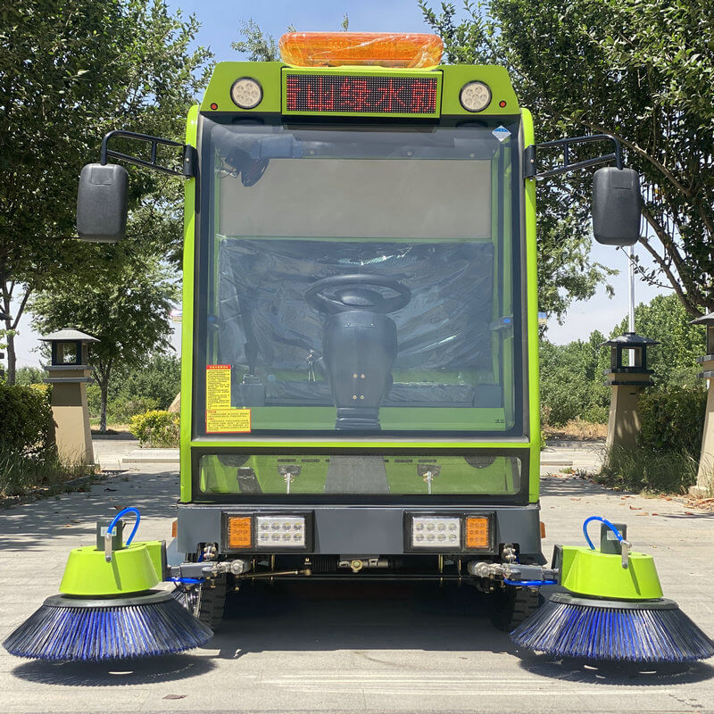 Balayeuse de voirie électrique à conducteur porté TKW-YD12