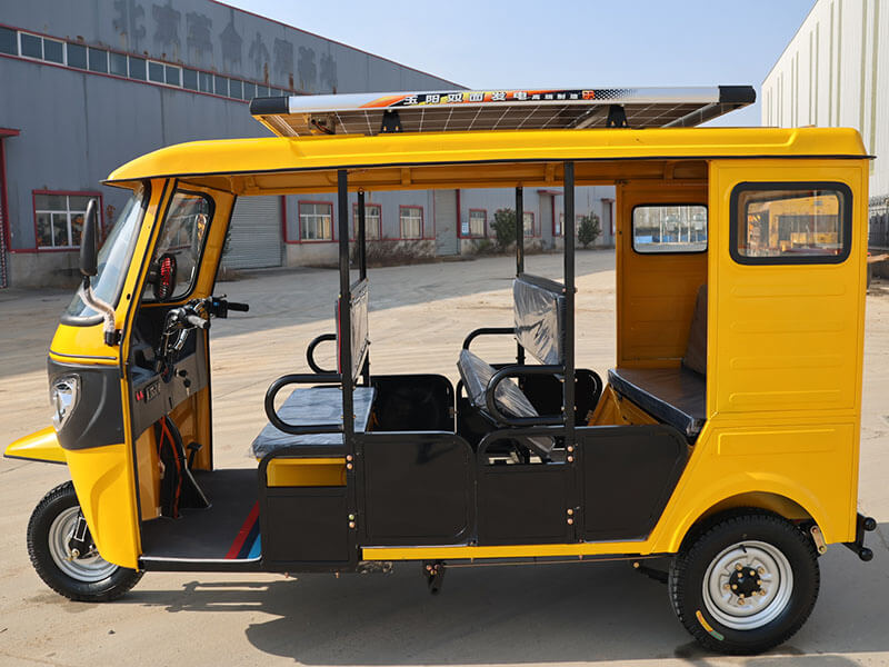 TKW-ZR02 Electric Passenger Tricycle, Three Rows