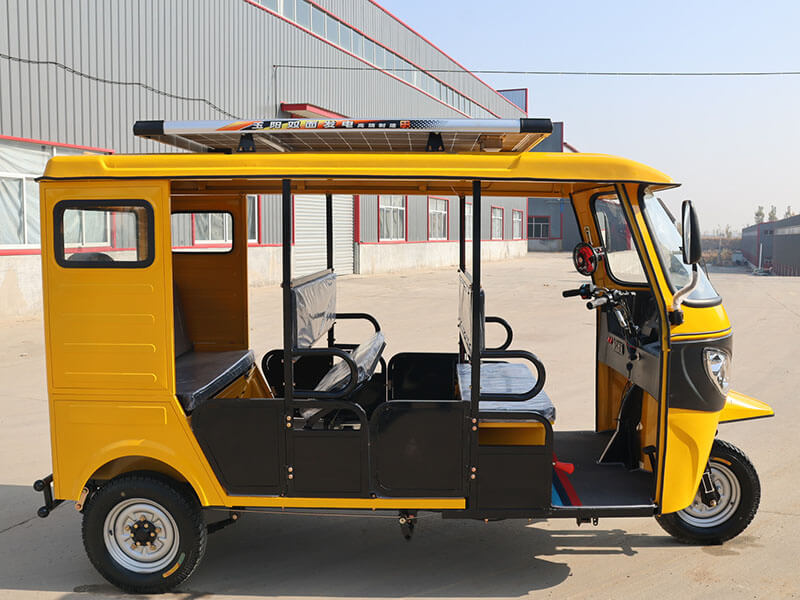 TKW-ZR02 Electric Passenger Tricycle, Three Rows
