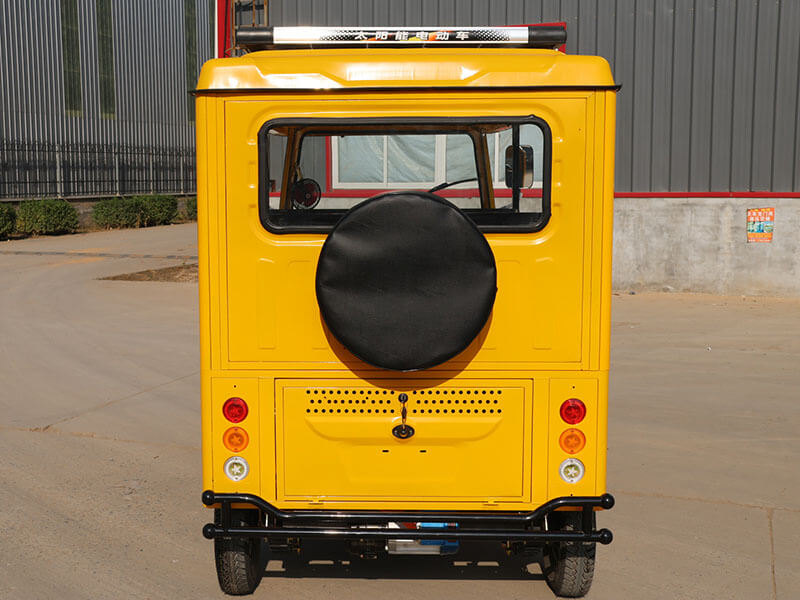 TKW-ZR02 Electric Passenger Tricycle, Three Rows