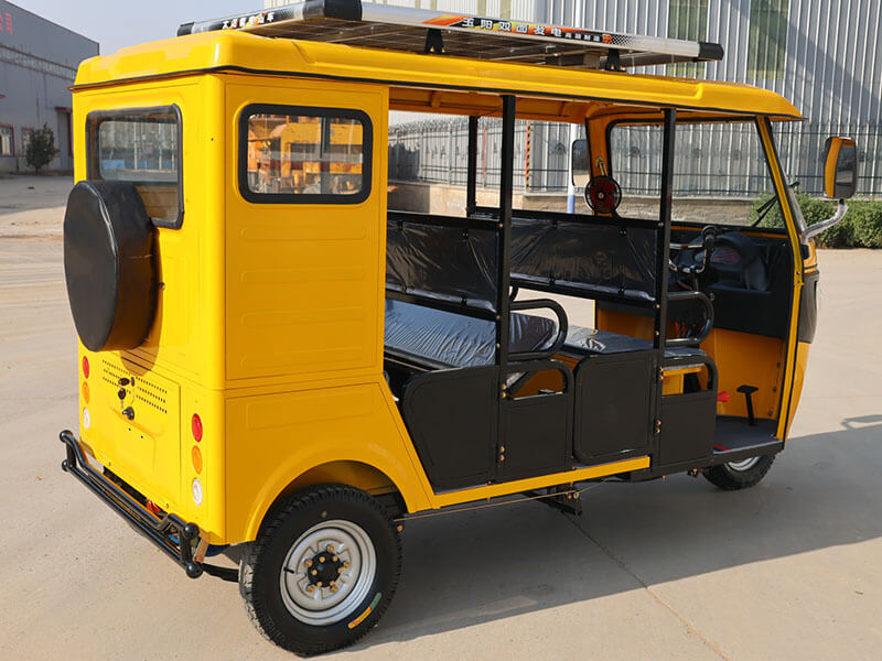 TKW-ZR02 Electric Passenger Tricycle, Three Rows