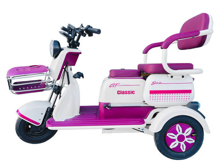 Triciclo elétrico de passageiros TKW-GD03