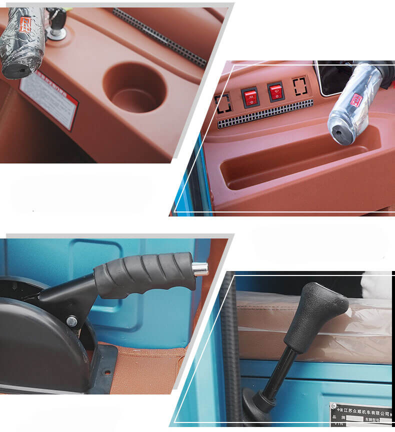 TKW-ZQ03 Triciclo eléctrico de carga con carrocería cerrada
