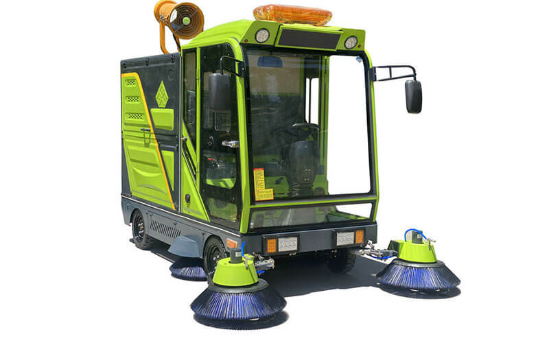 Barredora eléctrica con asiento TKW-YD12