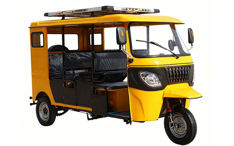 Triciclo eléctrico de pasajeros TKW-ZR02, tres filas