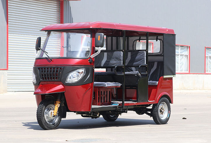 TKW-ZR02 Electric Passenger Tricycle, Three Rows