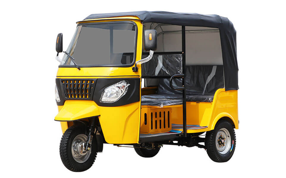 Triciclo eléctrico de pasajeros TKW-ZR01, dos filas