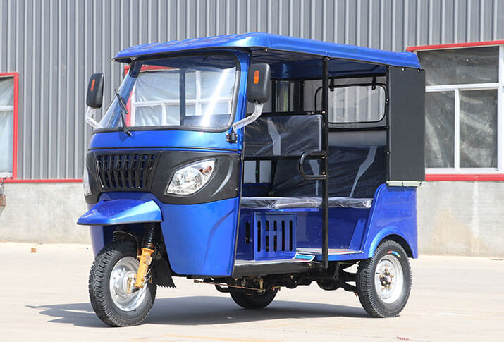 TKW-ZR01 Electric Passenger Tricycle, Two Rows