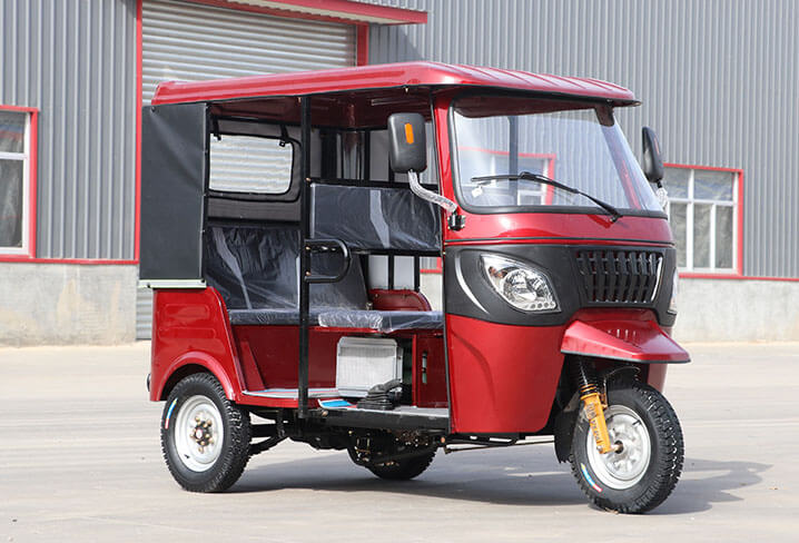 TKW-ZR01 Electric Passenger Tricycle, Two Rows